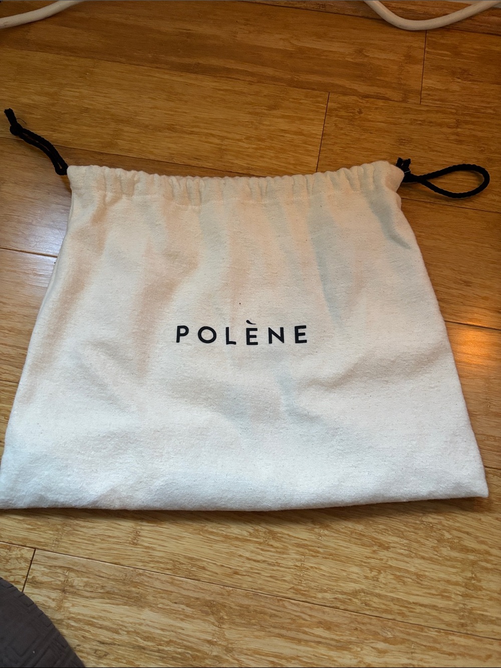 Polene Brown Pebbled Leather Crossbody Bag - Picture 8 of 8